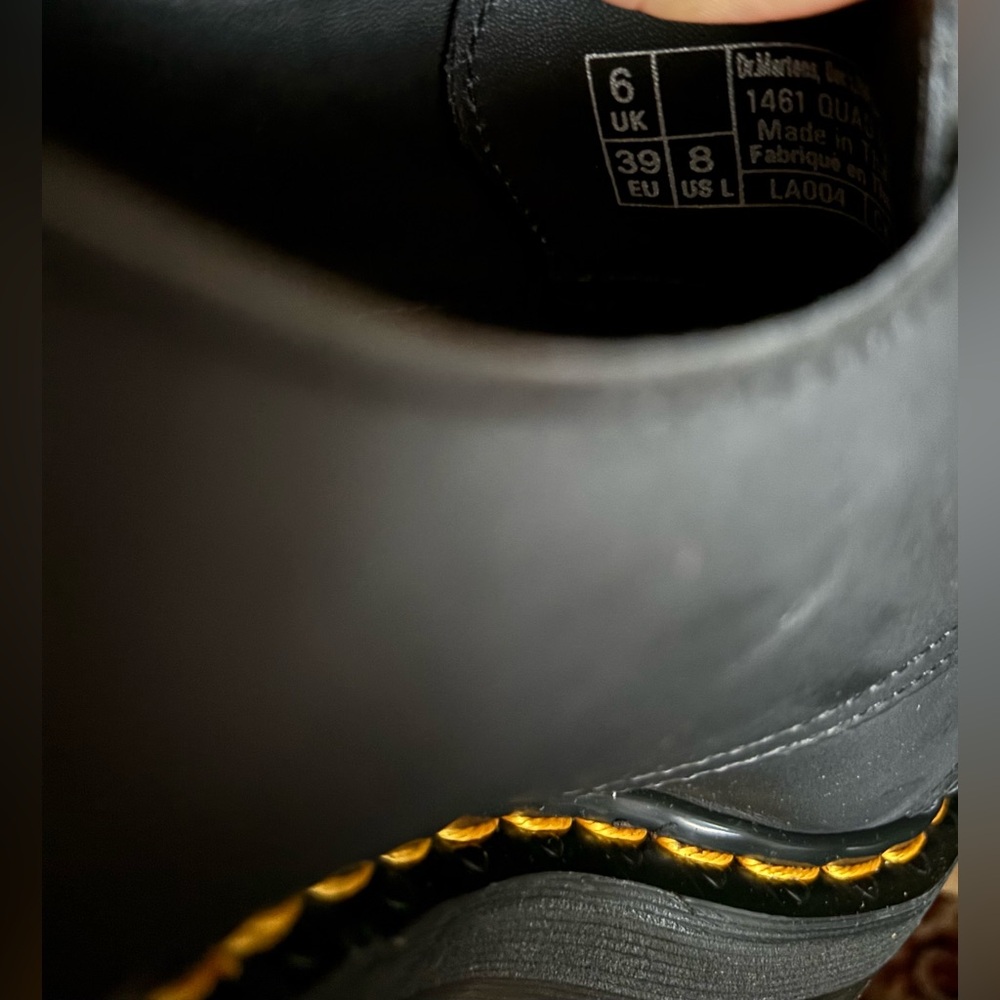 Dr. Martens 1461 Quad Heart Platform Derby - Picture 7 of 8
